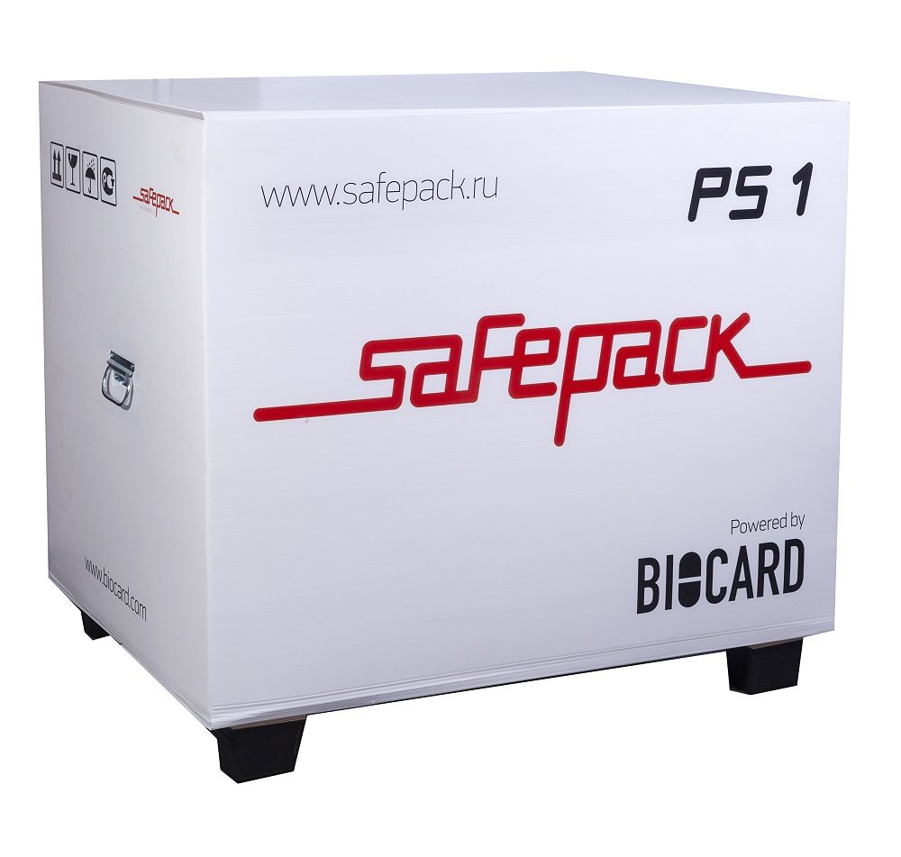 Термоконтейнер SafePack для фармацевтической логистики — собственное производство BIOCARD